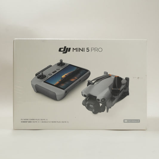 New DJI Mini 5 Pro Fly More Combo Plus RC 2 / 3 Batteries CP.MA.00000895.01