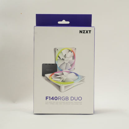 New NZXT F140 Duo RGB 140mm Computer Case Fan Combo
