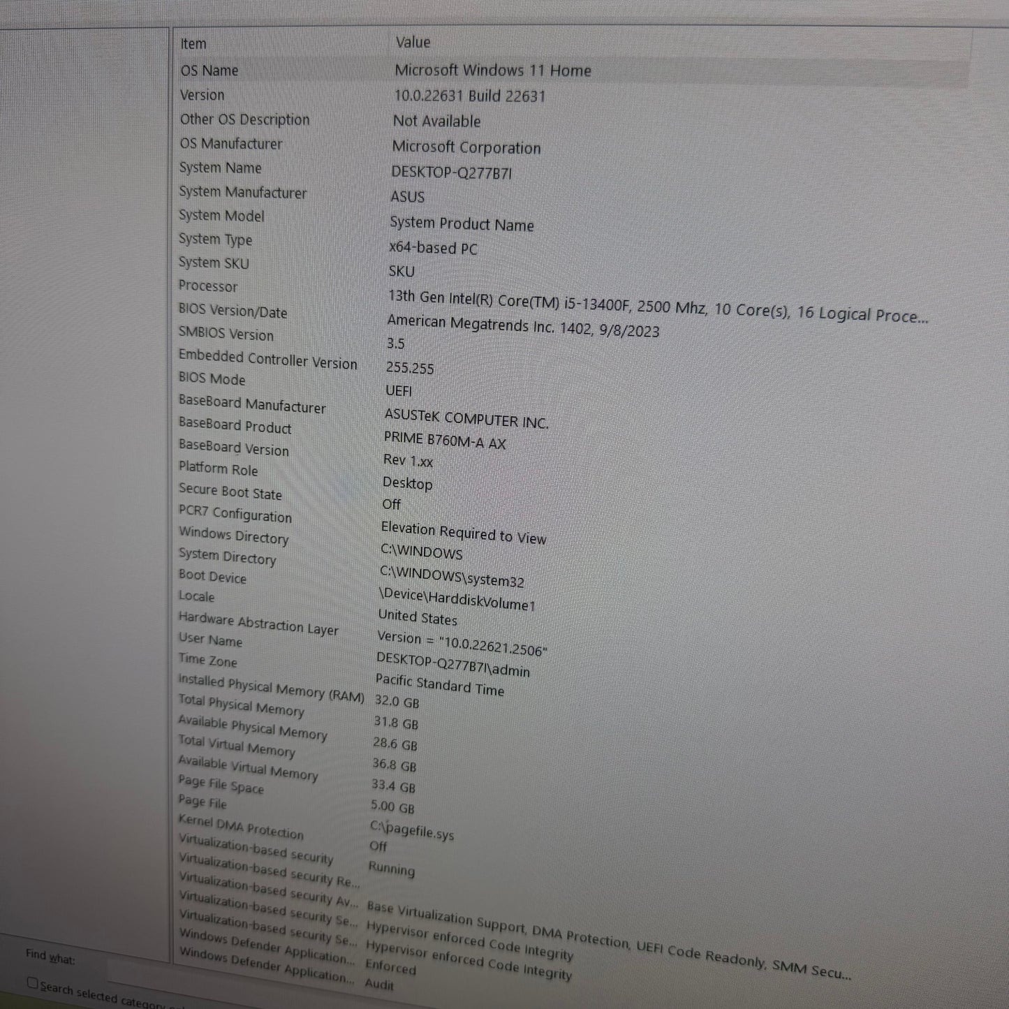 CyberPower Custom PC i5-13400F 2.50GHz 32GB RAM MSI GeForce RTX 4060