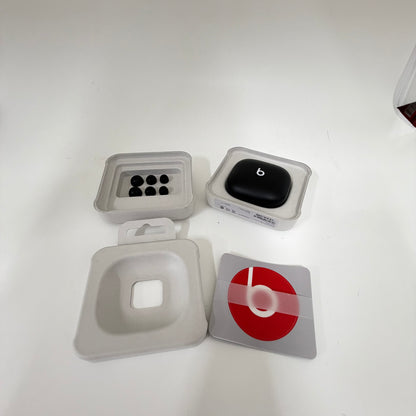 Open Box Beats Powerbeats Fit Wireless Earbuds  Black ME2J4LL/A