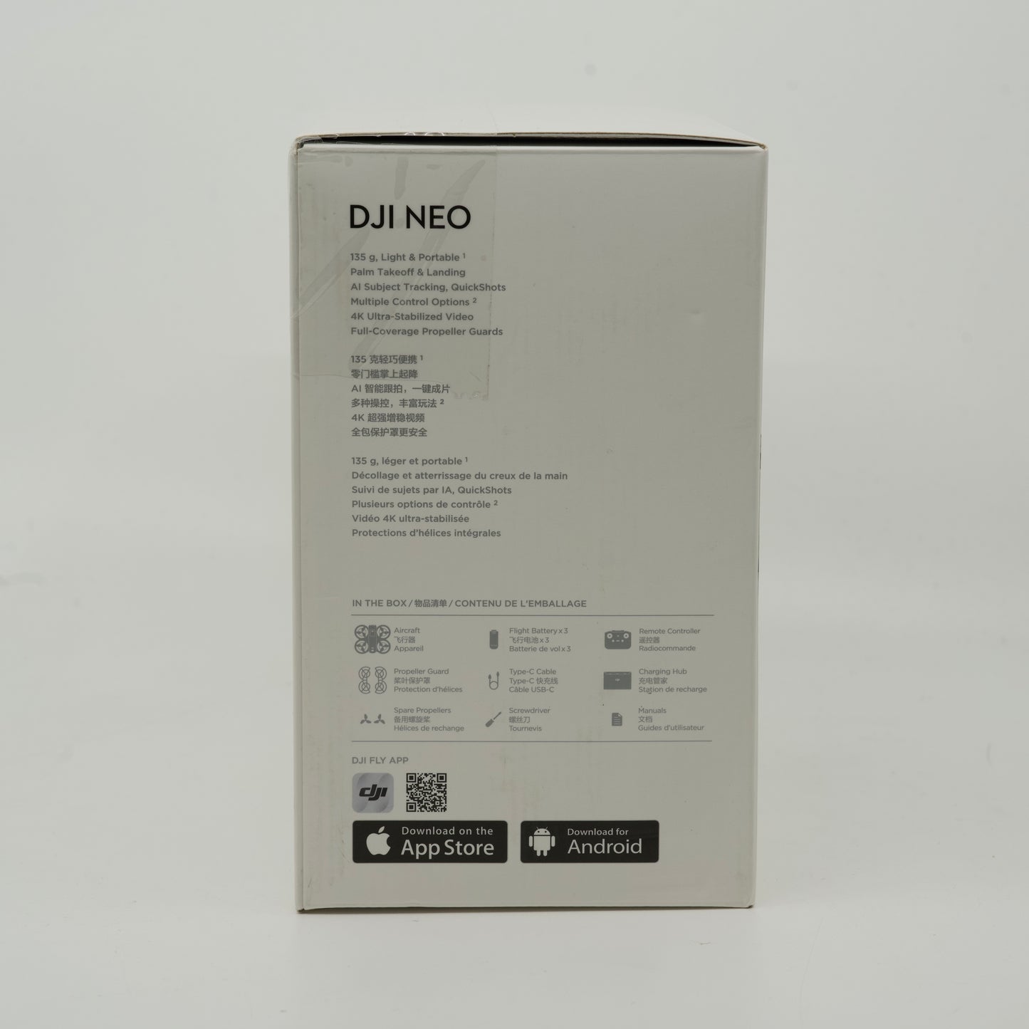 DJI Neo 4K Camera Drone DNIA0626 Fly More Combo