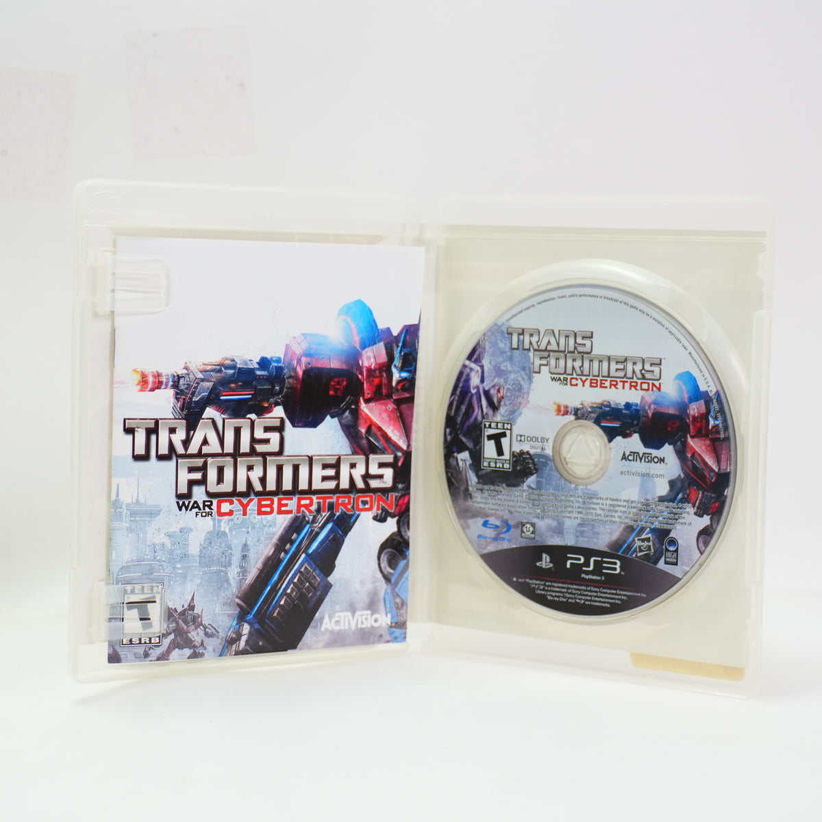 Transformers: War for Cybertron (Sony PlayStation 3 PS3, 2010)