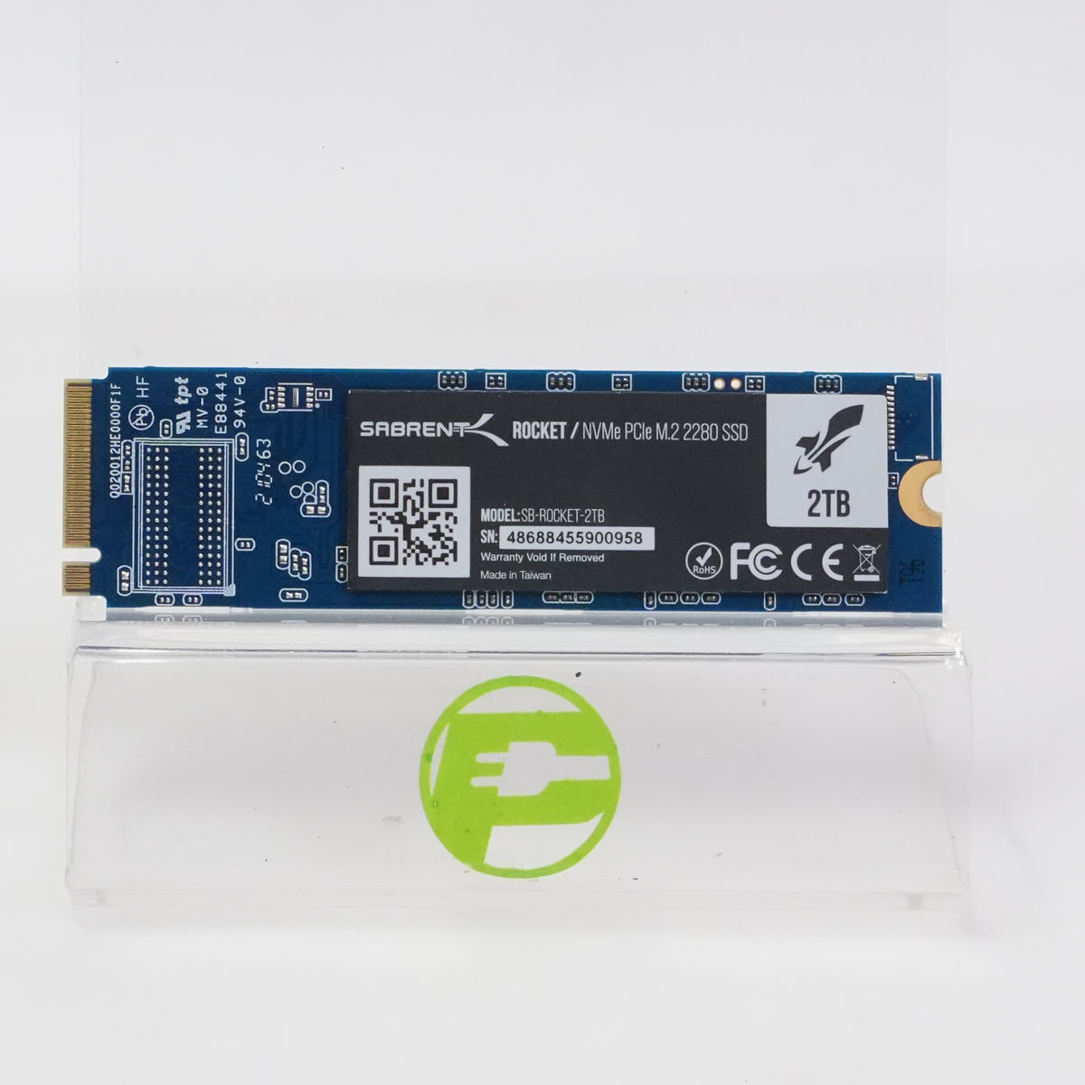 Sabrent 2280mm Rocket 2TB M.2 NVMe Gen 3.0 x 4 SSD SB-ROCKET-2TB