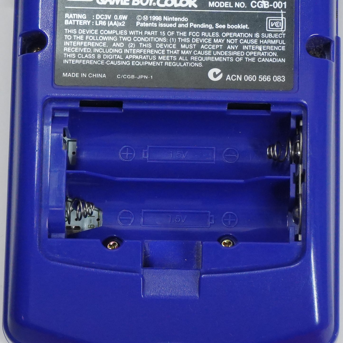 Nintendo Game Boy Color Handheld Game Console CGB-001