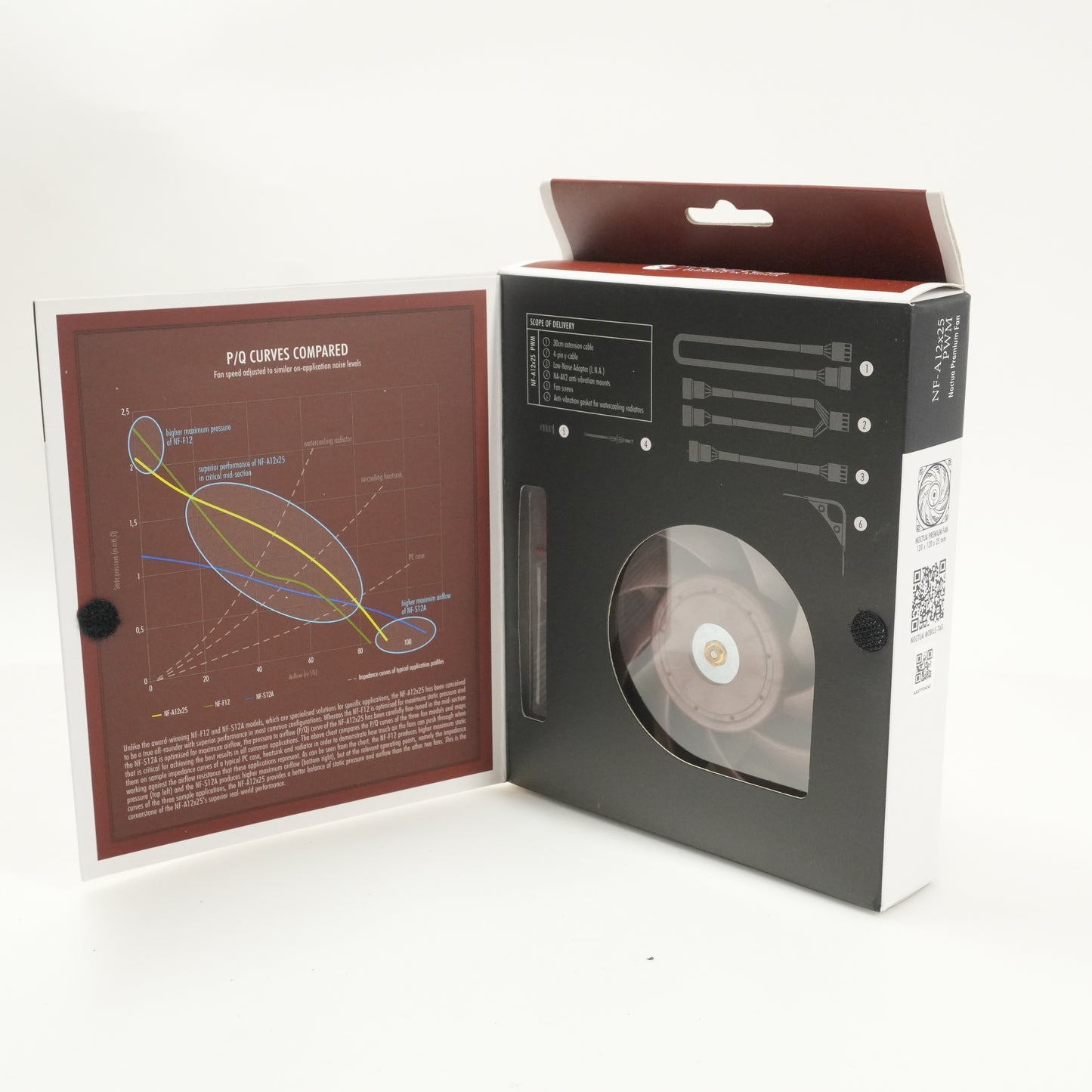New Noctua NF-A12x25 PWM 120mm Cooler & Radiator Fan