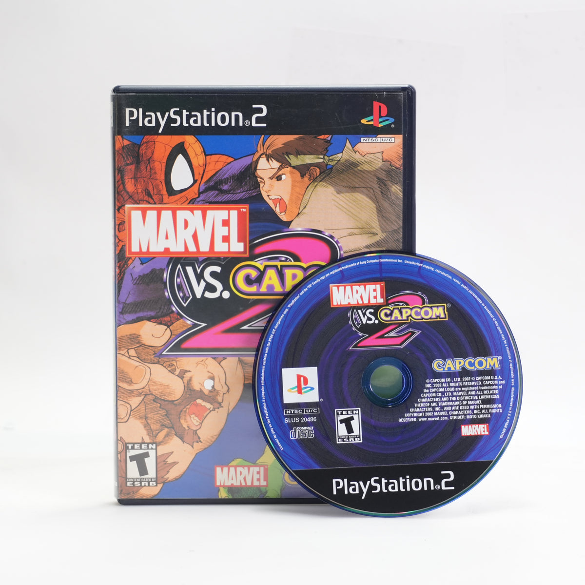Marvel vs Capcom 2 (Sony PlayStation 2 PS2, 2002)