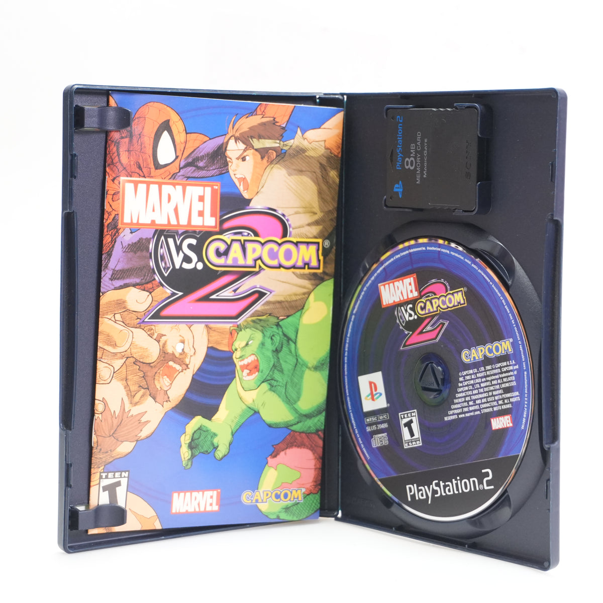Marvel vs Capcom 2 (Sony PlayStation 2 PS2, 2002)