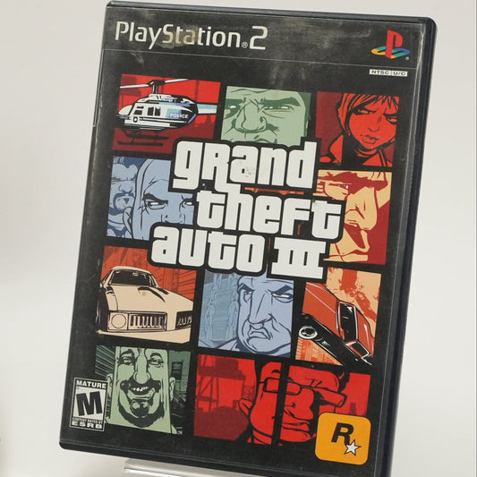 Grand Theft Auto III (Sony PlayStation 2 PS2, 2001)