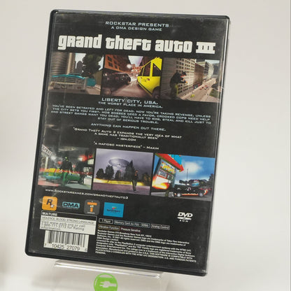 Grand Theft Auto III (Sony PlayStation 2 PS2, 2001)