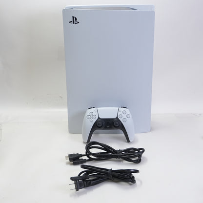 Sony PlayStation 5 Disc PS5 825GB White Console Gaming System CFI-1115A