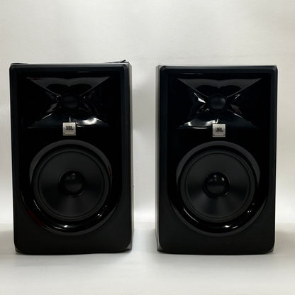 Pair of JBL 305P MKii 2-Way Active Power Studio Monitor Black