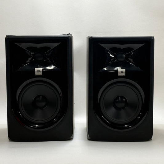 Pair of JBL 305P MKii 2-Way Active Power Studio Monitor Black