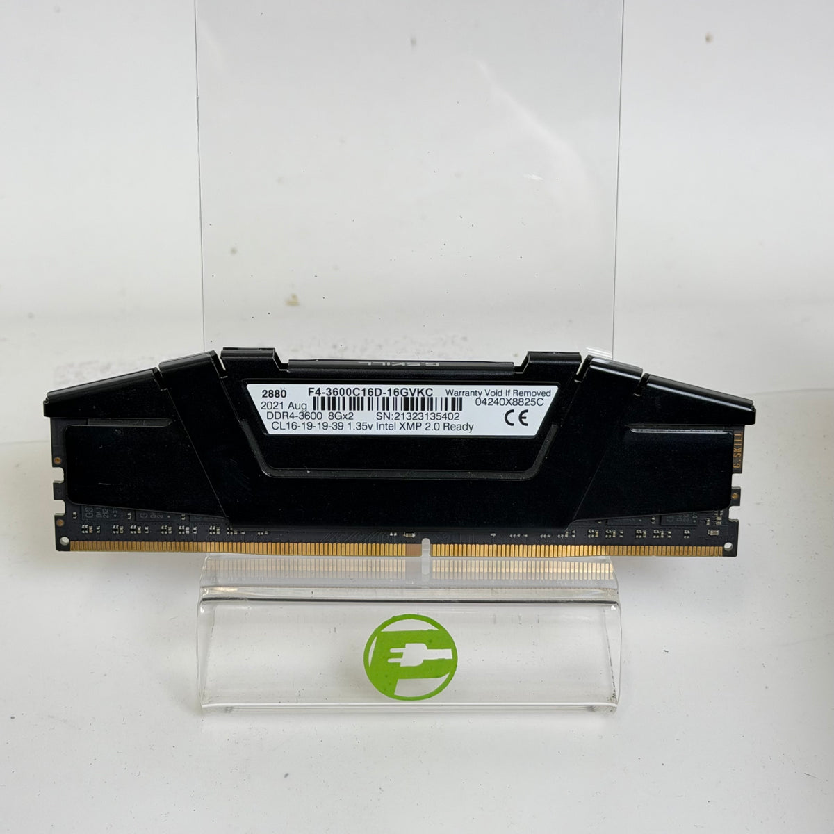 G.Skill Ripjaws V 8GB RAM DDR4 3600MHz F4-3600C16D-16GVKC
