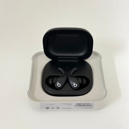 Open Box Beats Powerbeats Fit Wireless Earbuds  Black ME2J4LL/A