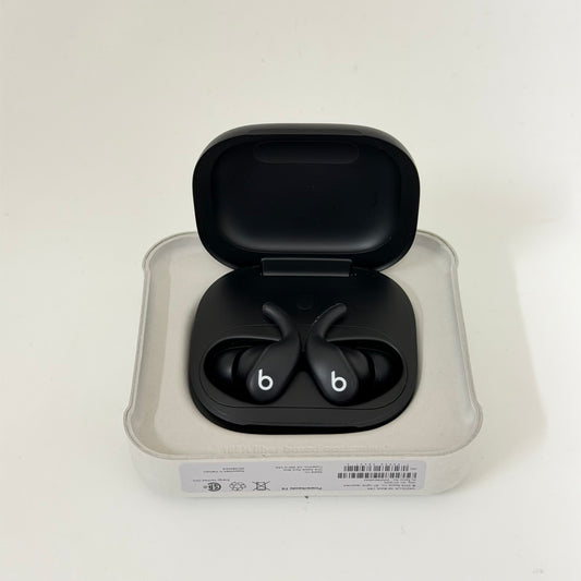 Open Box Beats Powerbeats Fit Wireless Earbuds  Black ME2J4LL/A
