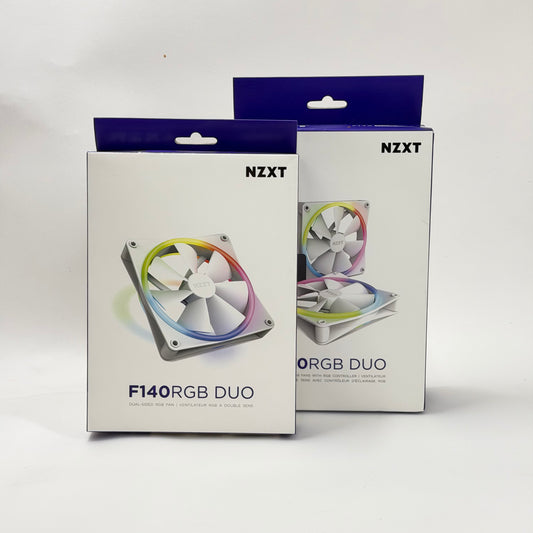 New NZXT F140 Duo RGB 140mm Computer Case Fan Combo