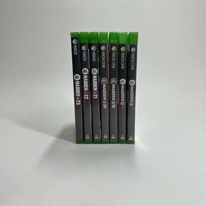 Lot of Games 7 Madden NFL (17-23) Xbox One Games