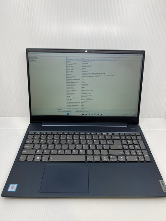 Lenovo IdeaPad S340 15.6" i7-8565U 2.0GHz 8GB RAM 256GB SSD