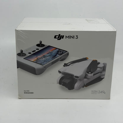 New DJI Mini 3 4K Camera Drone  Fly More Combo DJI RC CP.MA.00000613.01
