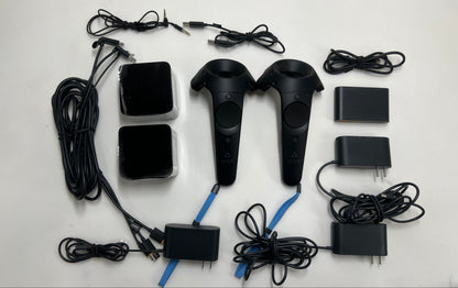 HTC Vive Accessories: Base Stations, Controller Pair, and Link Hub w/ Cables
