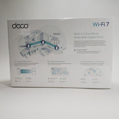 New TP-Link Deco BE11000 Tri Band 1814970 Mesh System