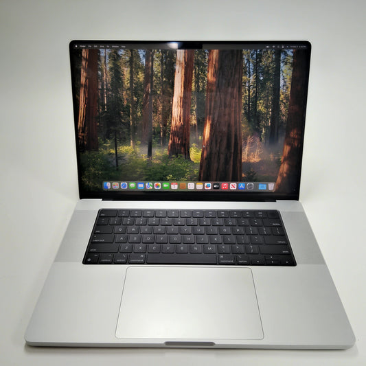 2021 Apple MacBook Pro 16.2" M1 Pro 3.2Ghz 16C GPU 16GB RAM 1TB SSD Silver A2485