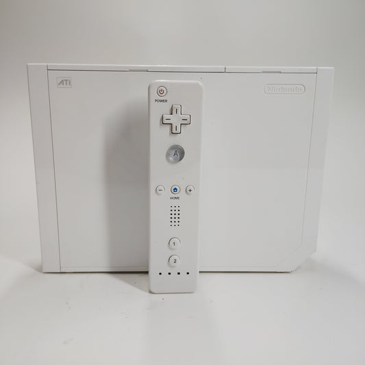 Nintendo Wii Video Game Console RVL-001 White