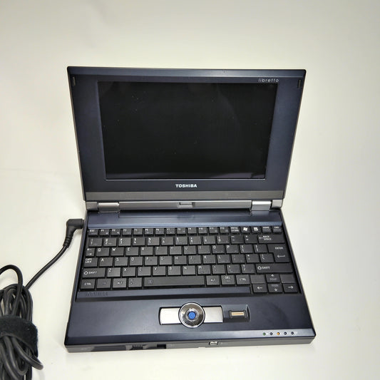 Toshiba Libretto u105 PLU10U-00901D 7" Intel Pentium M 753 1.2GHz 0.5GB 60GB HDD