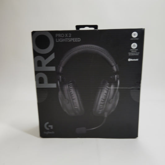 New Logitech Pro X 2 LightSpeed Gaming Headset Black A00182