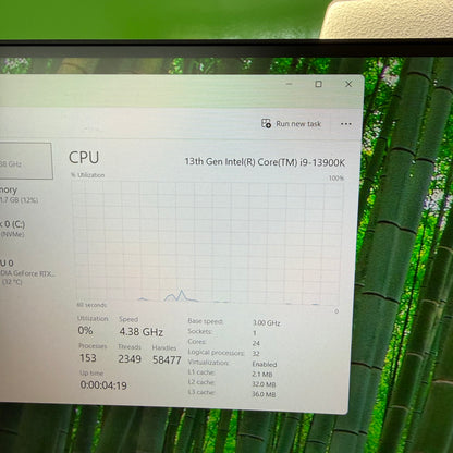 LIAN LI Custom PC i9-13900K 3.0GHz 32GB RAM 2TB SSD Gigabyte RTX 4080 Super