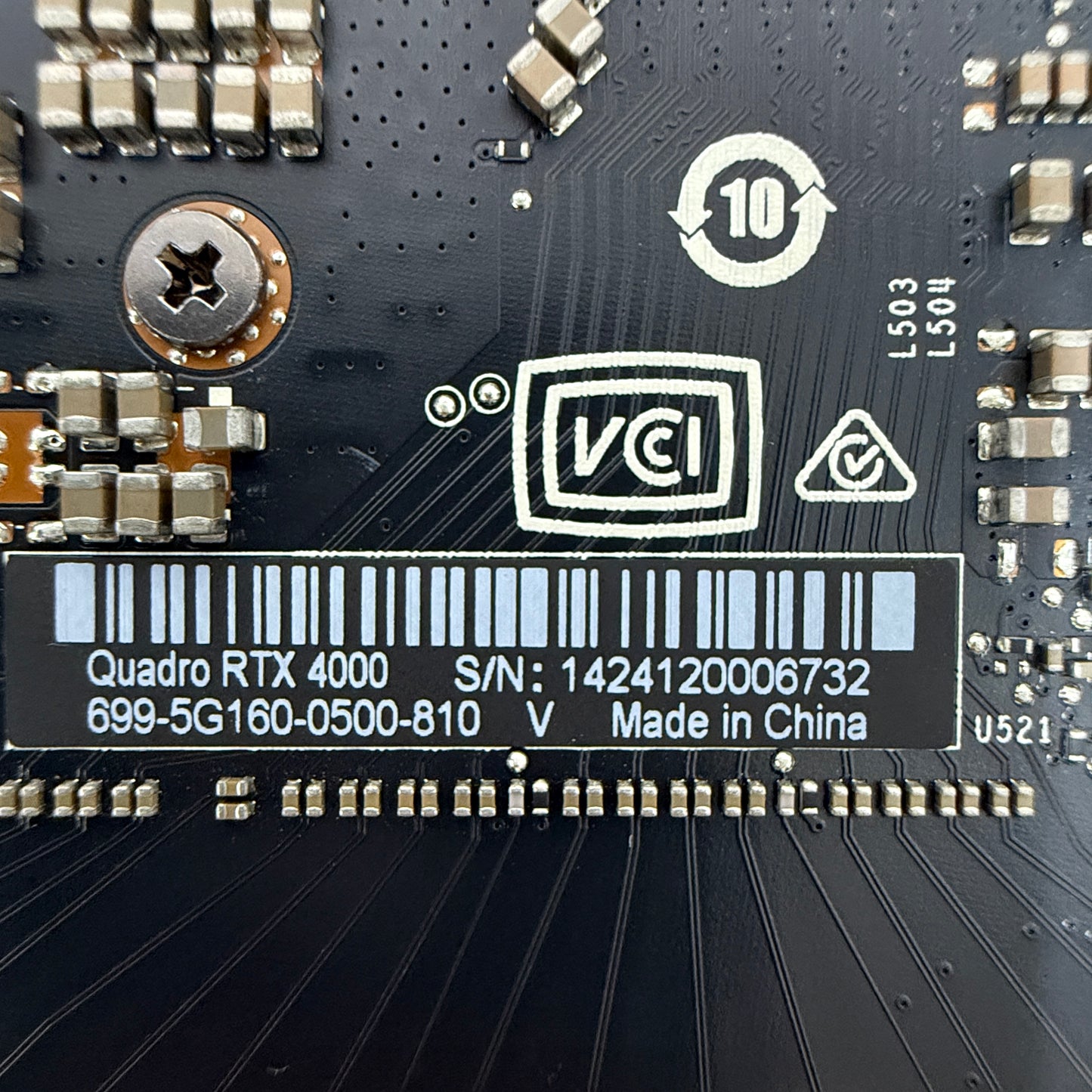 NVIDIA Quadro RTX 4000 8GB GDDR6 Graphics Card 699-5G160-0500-810