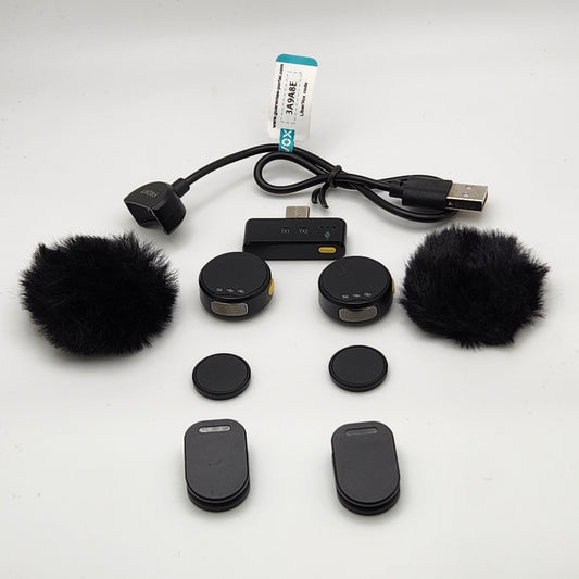 Wireless Lavalier Microphone 2-Pack