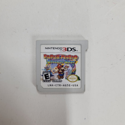 Paper Mario: Sticker Star (Nintendo 3DS, 2012) Cartridge Only