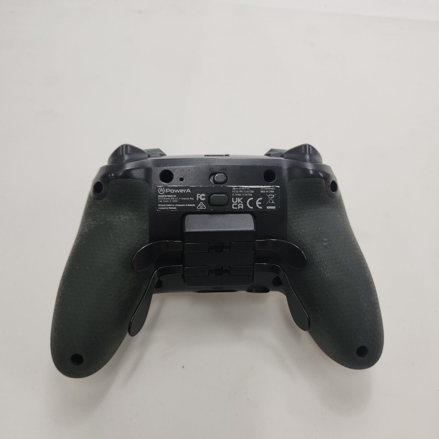 Nintendo Fusion By Power A Wireless Controller 1515672-01 Black