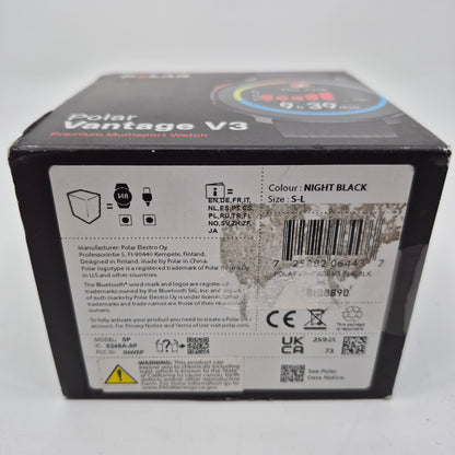 New Polar Vantage V3 Premium Multisport Fitness Smartwatch