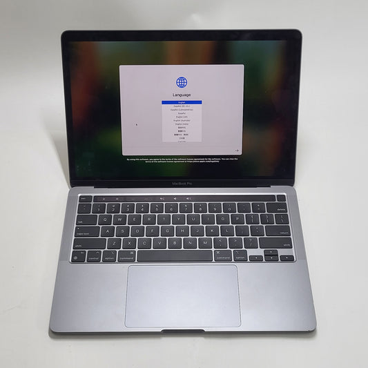 2020 Apple MacBook Pro 13" Touch Bar M1 3.2GHz 8GB RAM 256GB SSD Silver A2338