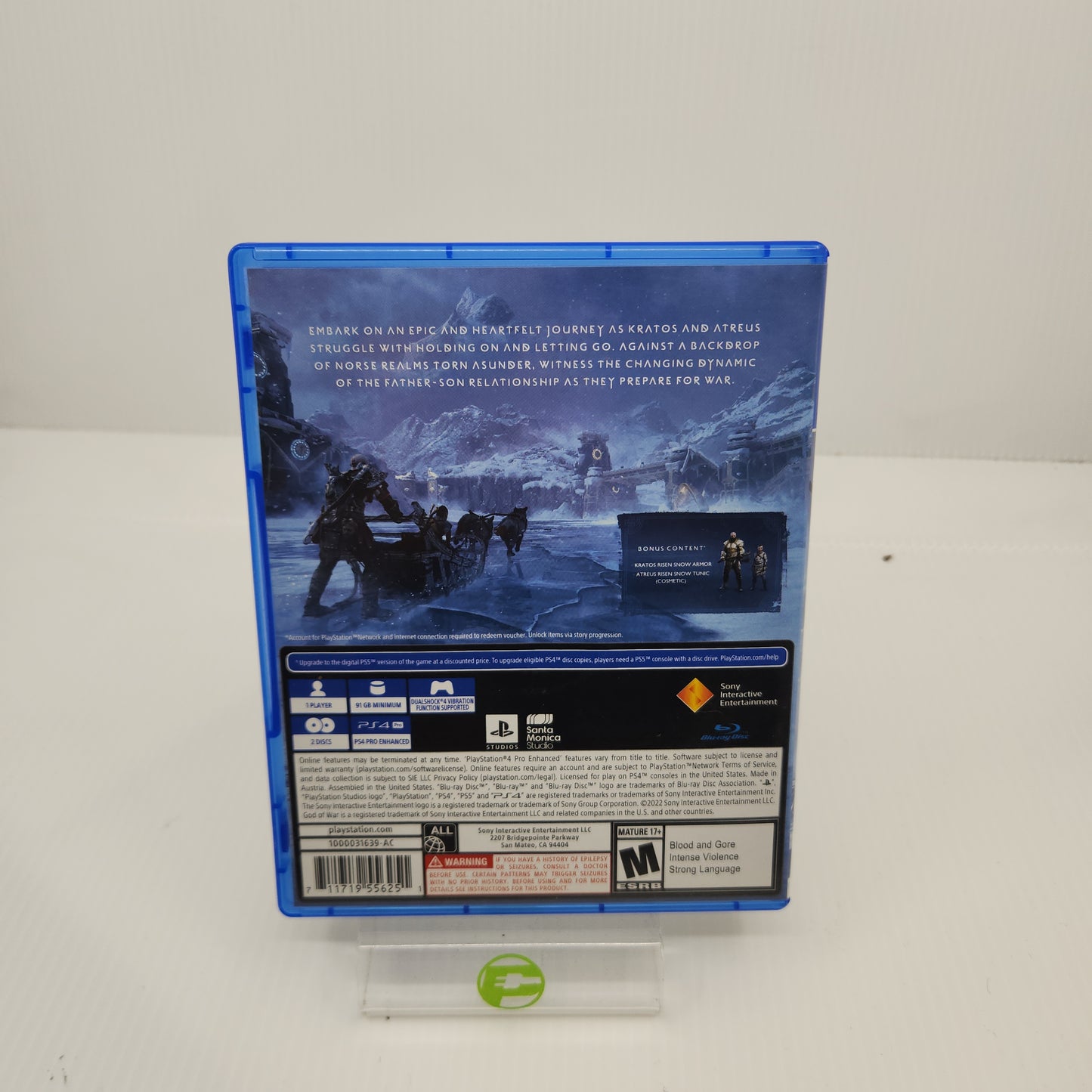 God of War: Ragnarok [Launch Edition] (Sony PlayStation 4 PS4, 2022)