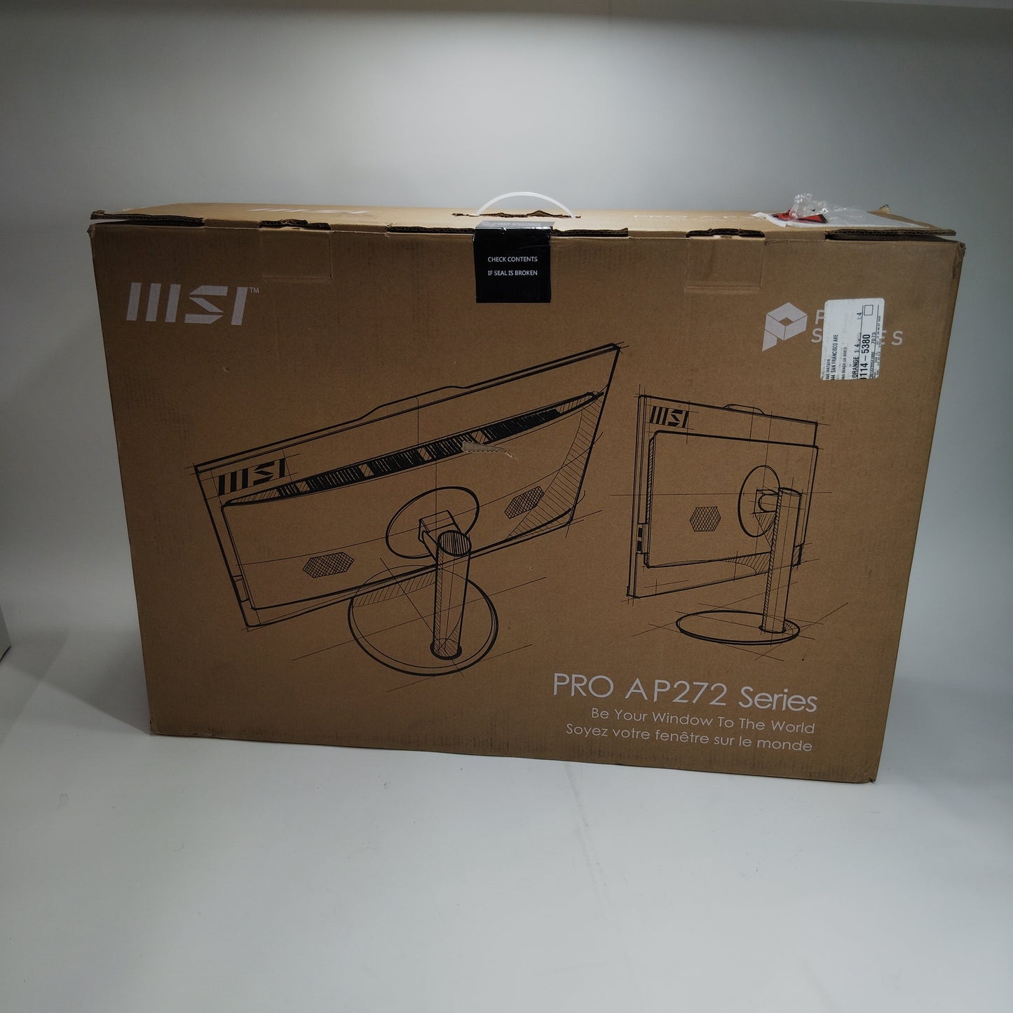 New MSI AP272 PRO MS-AF83 27" i7-13700 2.10GHz 16GB RAM Intel UHD Graphics 770