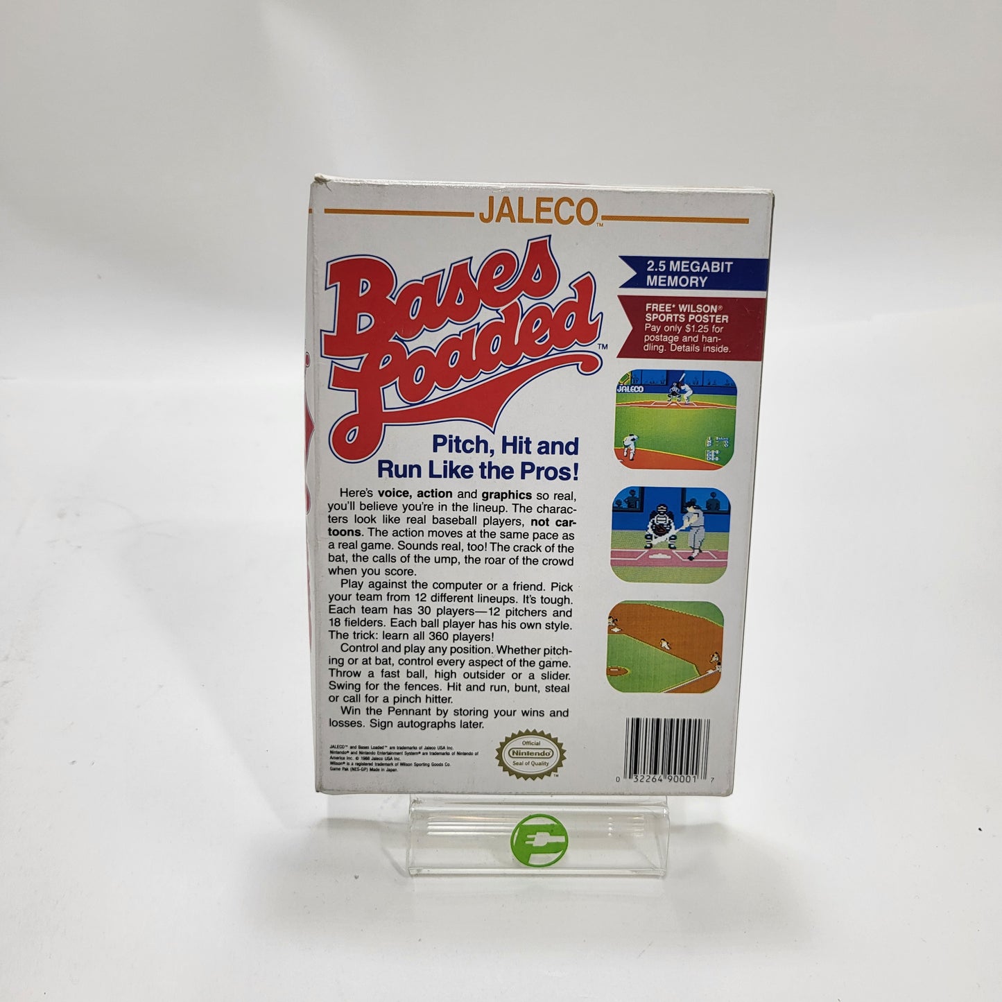 Bases Loaded (Nintendo NES, 1988)