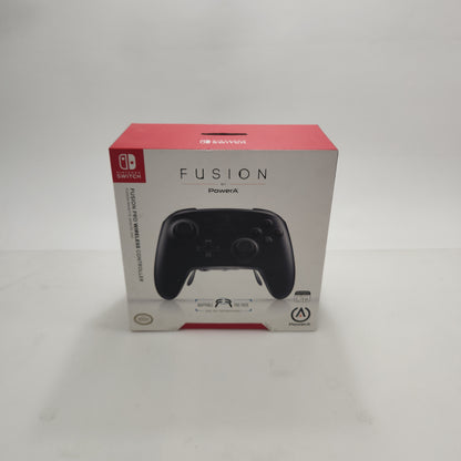 Nintendo Fusion By Power A Wireless Controller 1515672-01 Black